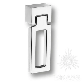 Brass Ручка кольцо 4634 0024 CR-CR глянцевый хром фото 1