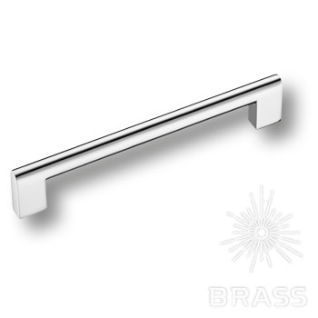 Brass Ручка скоба 204160MP02 глянцевый хром 160 мм фото 1