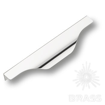 Brass Ручка торцевая 8918 0160 CR глянцевый хром 160 мм фото 1