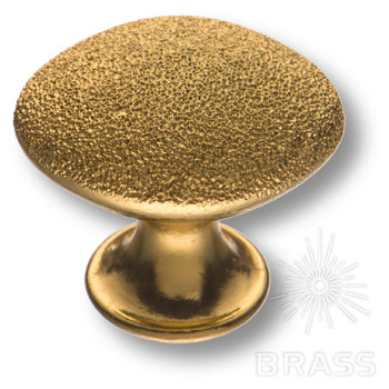 Brass Ручка кнопка 15.340.00 DIA 19 глянцевое золото фото 1