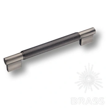 Brass Ручка скоба 15.083.128.160.49 чёрный никель 128-160 мм фото 1