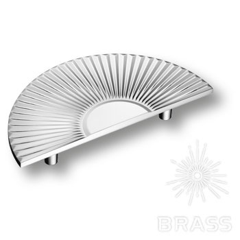 Brass Ручка скоба 1193 096MP02 глянцевый хром 96 мм фото 1