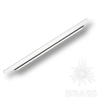 Brass Ручка торцевая 8918 0576 0002 CR глянцевый хром 576 мм фото 1