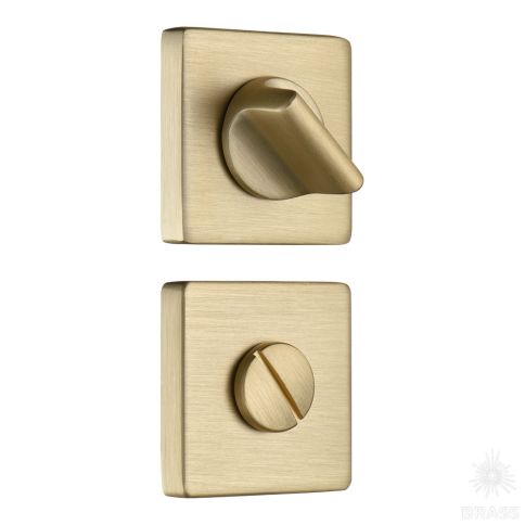 Brass Накладка с поворотной кнопкой RO11W6 BB ROSET матовое золото фото 1