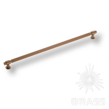 Brass Ручка рейлинг 9380 0416 ELX8-ELX8 брашированная бронза 416 мм фото 1