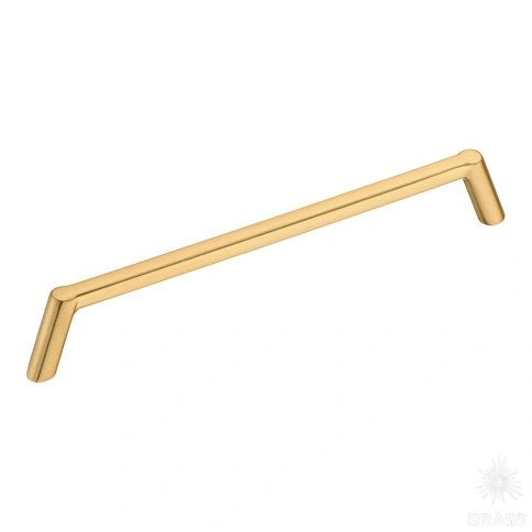 Купить Ручка скоба 391-160-Matt Gold сатинированное золото 160 мм Brass