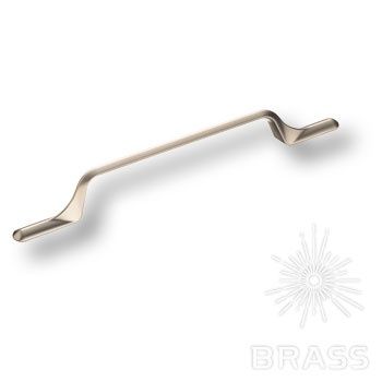 Brass Ручка скоба 7394.0160.017 шёлковый никель 160 мм фото 1
