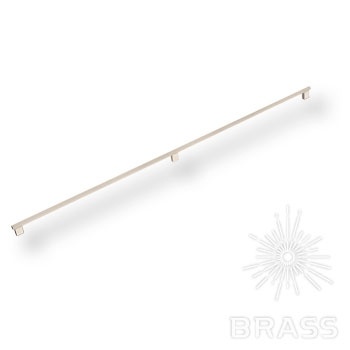 Brass Ручка рейлинг модерн 7451.0990.017 шелковый никель 480-480 мм фото 1