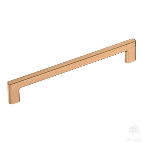 Ручка скоба 393-160-Light Bronze светлая медь 160 мм
