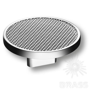 Brass Ручка кнопка 4194 016MP02 глянцевый хром 16 мм фото 1