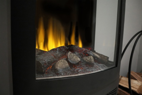 Трехсторонний электрокамин с обогревом BRITISH FIRES Bramshaw Stove фото 6