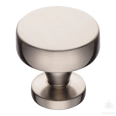 alt="Купить Ручка кнопка 30-Inox никель Brass мебельная фурнитура оптом и в розницу'