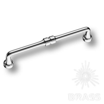 Brass Ручка скоба 551-160-Chrome глянцевый хром 160 мм фото 1