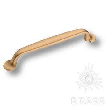 Brass Ручка скоба 7031-200 матовое золото 128 мм фото 1
