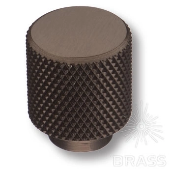 Brass Ручка кнопка 1965 0008 BBN чёрный матовый никель фото 1