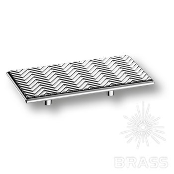 Brass Ручка скоба 1204 160MP02 глянцевый хром 160 мм фото 2