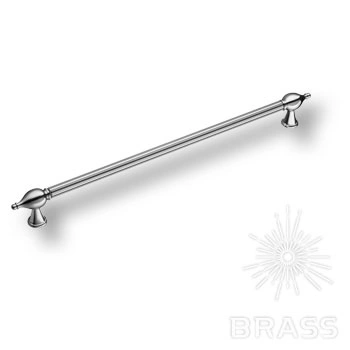 Brass Ручка скоба 1124 320MP02 глянцевый хром 320 мм фото 1