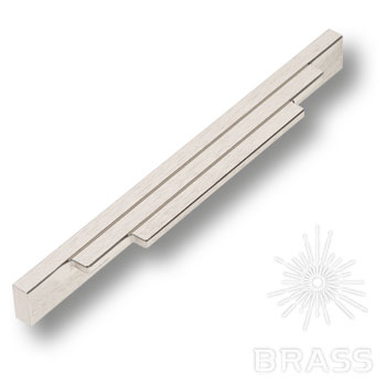 Brass Ручка накладная 9429 0224 ELX2 брашированный никель 224 мм фото 1