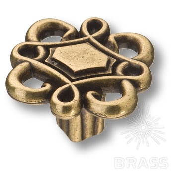 Brass Ручка кнопка 15.377.36.12 античная бронза фото 1