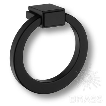 Brass Ручка кольцо BU 013.55.09 чёрный фото 1