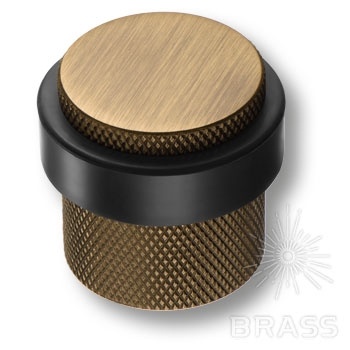 Brass Стопор для двери DS1017 0038 ABM-P6 состаренная латунь фото 1