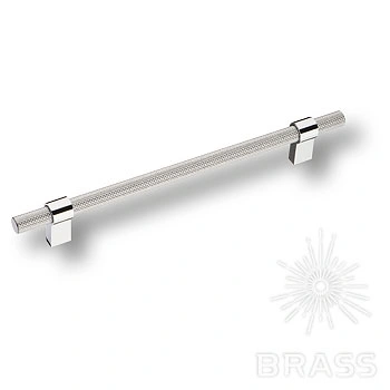 Brass Ручка рейлинг 8774 0192 CR-CR глянцевый хром 192 мм фото 1