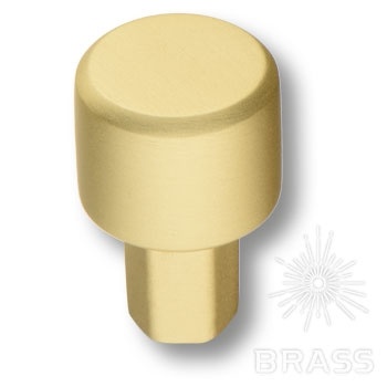 Brass Ручка кнопка 4126 001MP35 матовое золото  фото 1