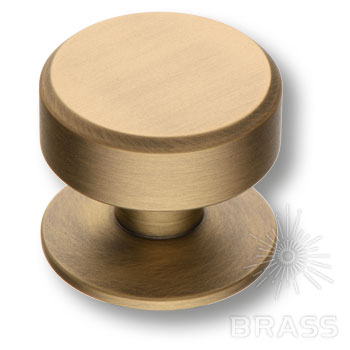 Brass Ручка кнопка 4238 002MP30 состаренная латунь фото 1