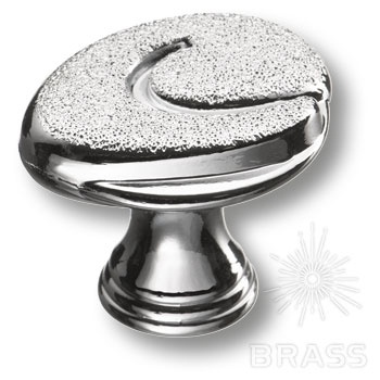 Brass Ручка кнопка 15.347.00.DIA.07 глянцевый хром  фото 1