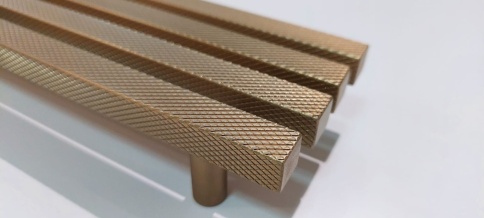 Brass Ручка скоба 8767 0224 GB-GB матовая латунь 224 мм фото 2