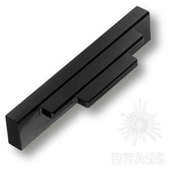 Brass Ручка накладная 9429 0096 AL6 чёрный 96 мм фото 1