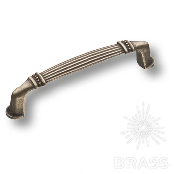 Brass Ручка скоба 4350 0096 OSM старое серебро 96 мм фото 1