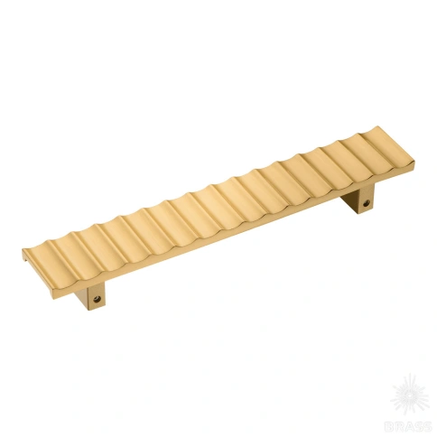 Brass Ручка дверная 1005-011-30x5-224 сатинированная латунь  фото 1
