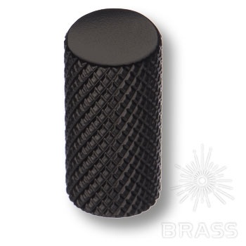 Brass Ручка кнопка 1990 0012 AL6 чёрный фото 1