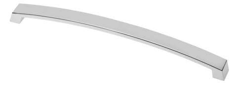Ручка скоба UZ-G1-256-01 глянцевый хром 256 мм фото 1