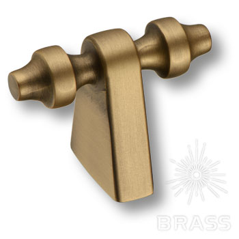 Brass Ручка кнопка 4121 016MP30 состаренная латунь фото 1