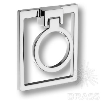 Brass Ручка кольцо 4622 0074 CR-CR глянцевый хром фото 1