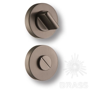 Brass Накладка с поворотной кнопкой RO12W6 BBN ROSET чёрный матовый никель фото 1