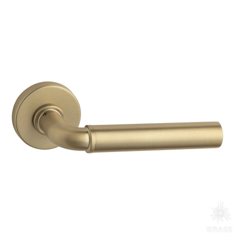 Brass Ручка дверная HA246RO12 GB NORD матовая латунь фото 1