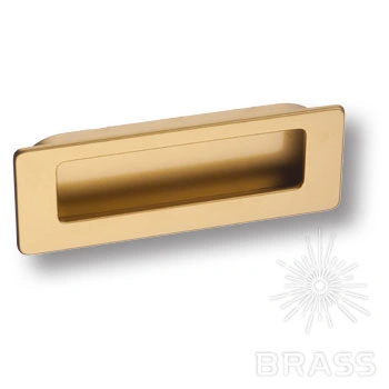 Brass Ручка врезная 3702-200 матовое золото фото 1
