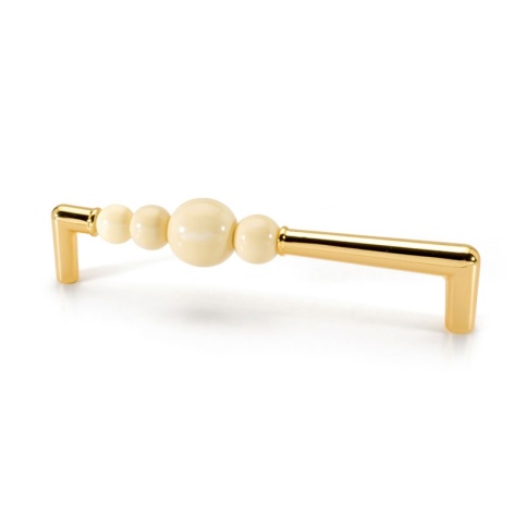 Brass Ручка скоба эксклюзивная коллекция Atomo 15.189.160.19 AT PE 19 глянцевое золото 160 мм фото 1