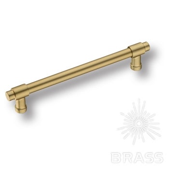 Brass Ручка рейлинг 4686 0160 GB-GB матовая латунь 160 мм фото 1