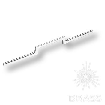 Brass Ручка скоба 1112 320MP02 глянцевый хром 320 мм фото 1