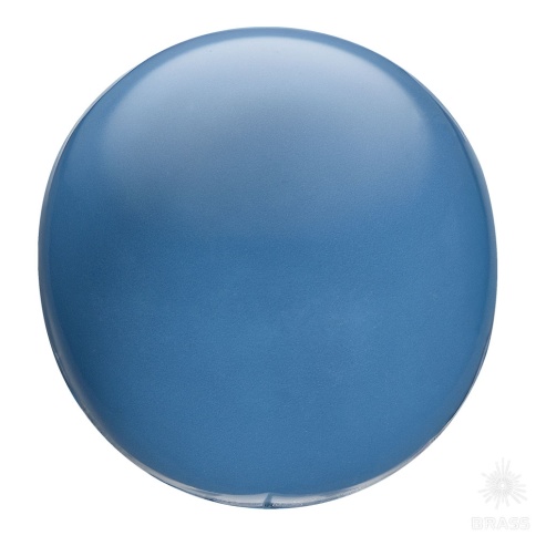 Brass Ручка кнопка 9817 T BLUE голубой фото 1