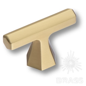 Brass Ручка кнопка 4108 001MP35 матовое золото фото 1