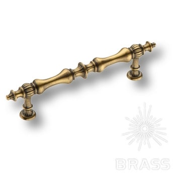 Brass Ручка скоба SEHZADE-41-96 античная бронза 96 мм фото 1