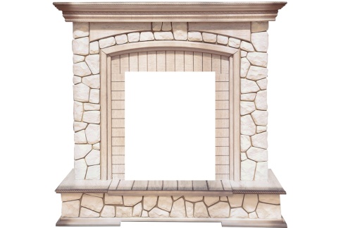 Портал Preston - Белый/Слоновая кость с патиной фото 1