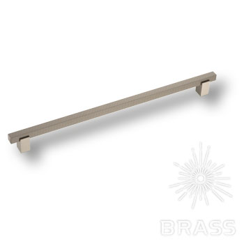 Brass Ручка скоба 9214 0320 NB-NB никель 320 мм фото 1