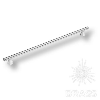 Brass Ручка скоба 1108 320MP02 глянцевый хром 320 мм фото 1