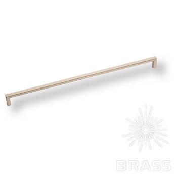 Brass Ручка скоба 6761-038 сатиновый никель 320 мм фото 1